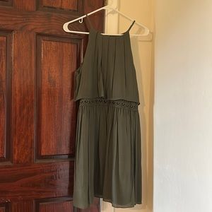 BCX dark green dress